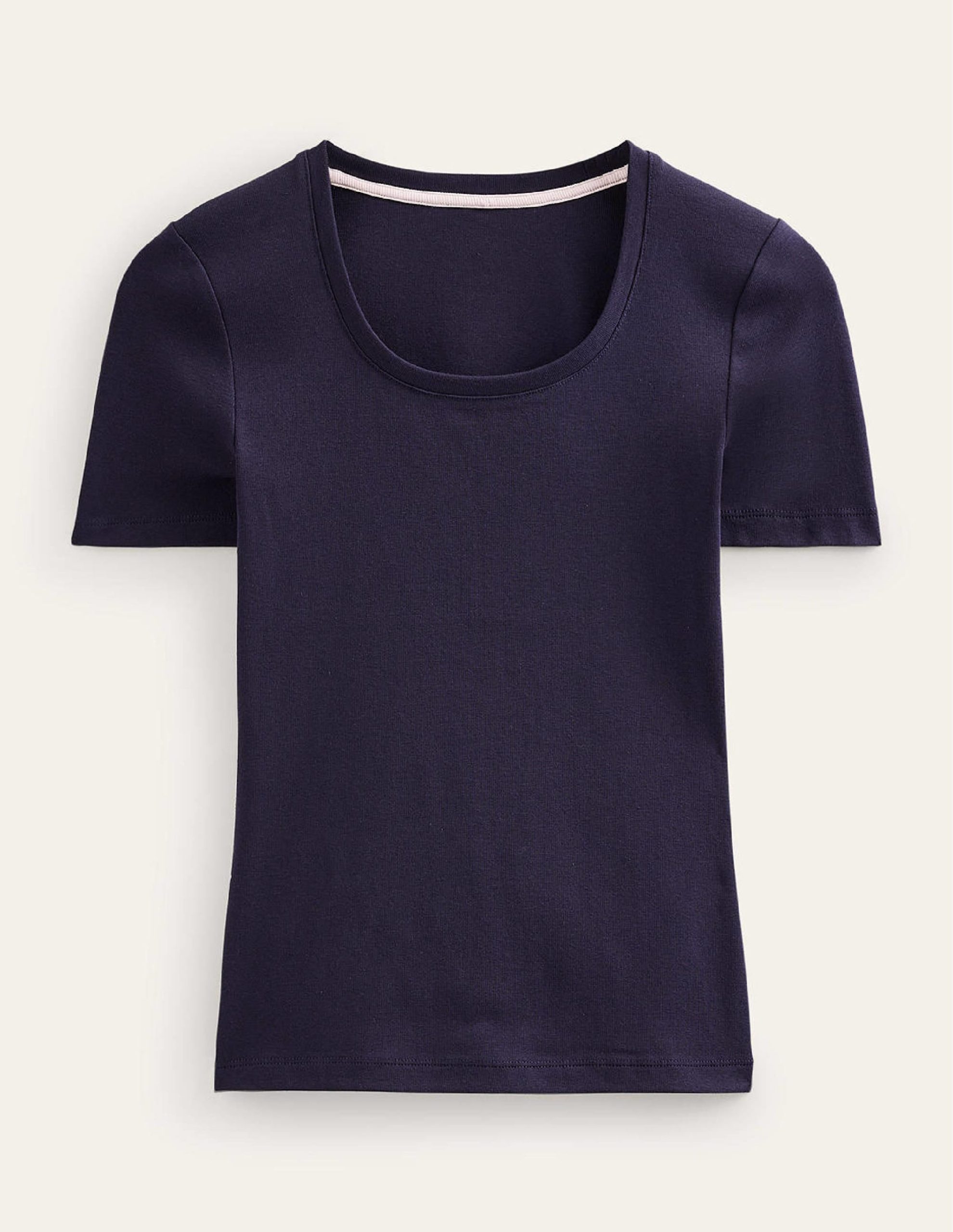 Essential Jersey T-Shirt-Navy - Image 5