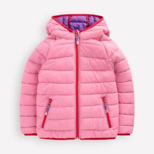 Pack-away Padded Jacket-Pink