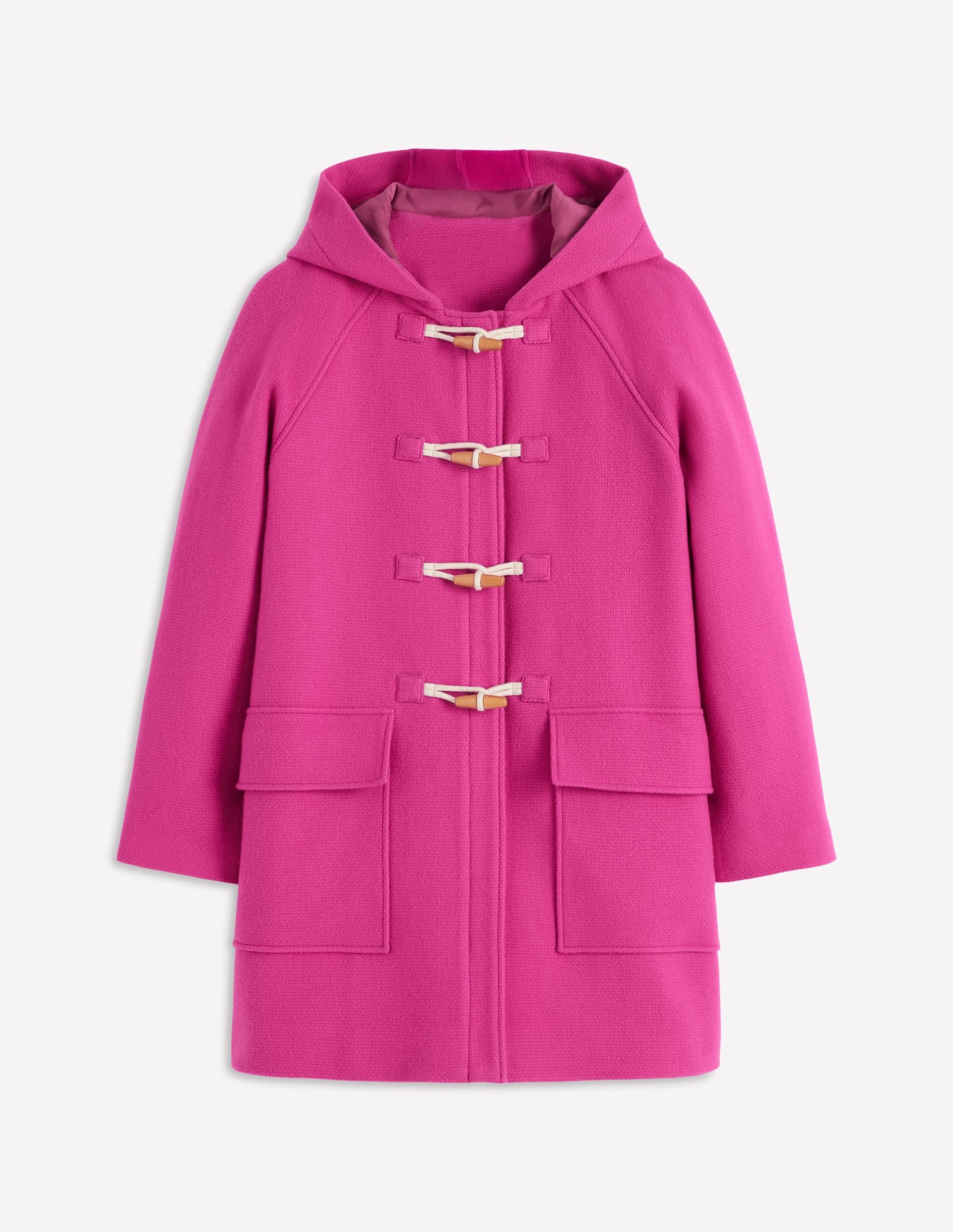 Swing Duffle Coat-Pink Peony - Image 7