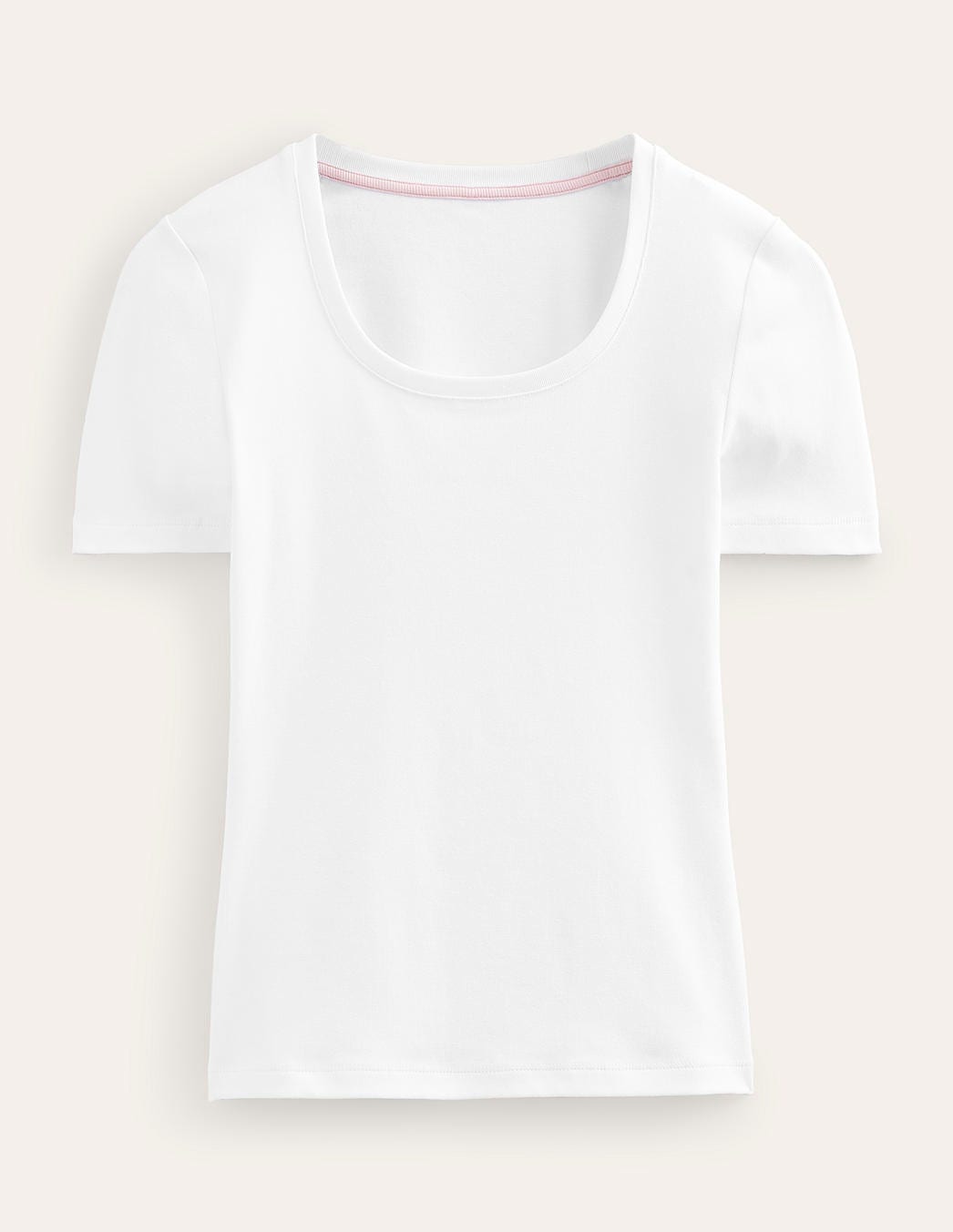 Essential Jersey T-Shirt-White - Image 5