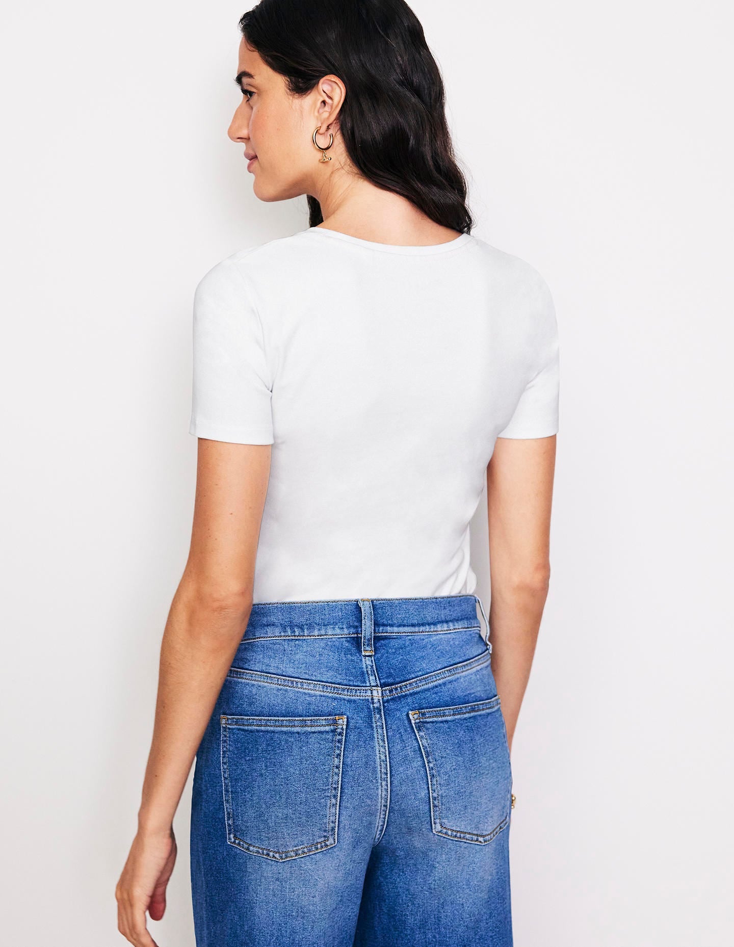 Essential Jersey T-Shirt-White - Image 3