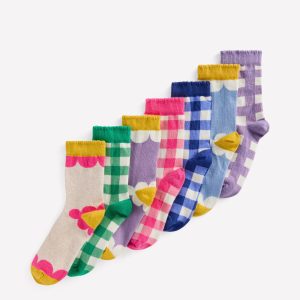 Socks 7 Pack-Flower