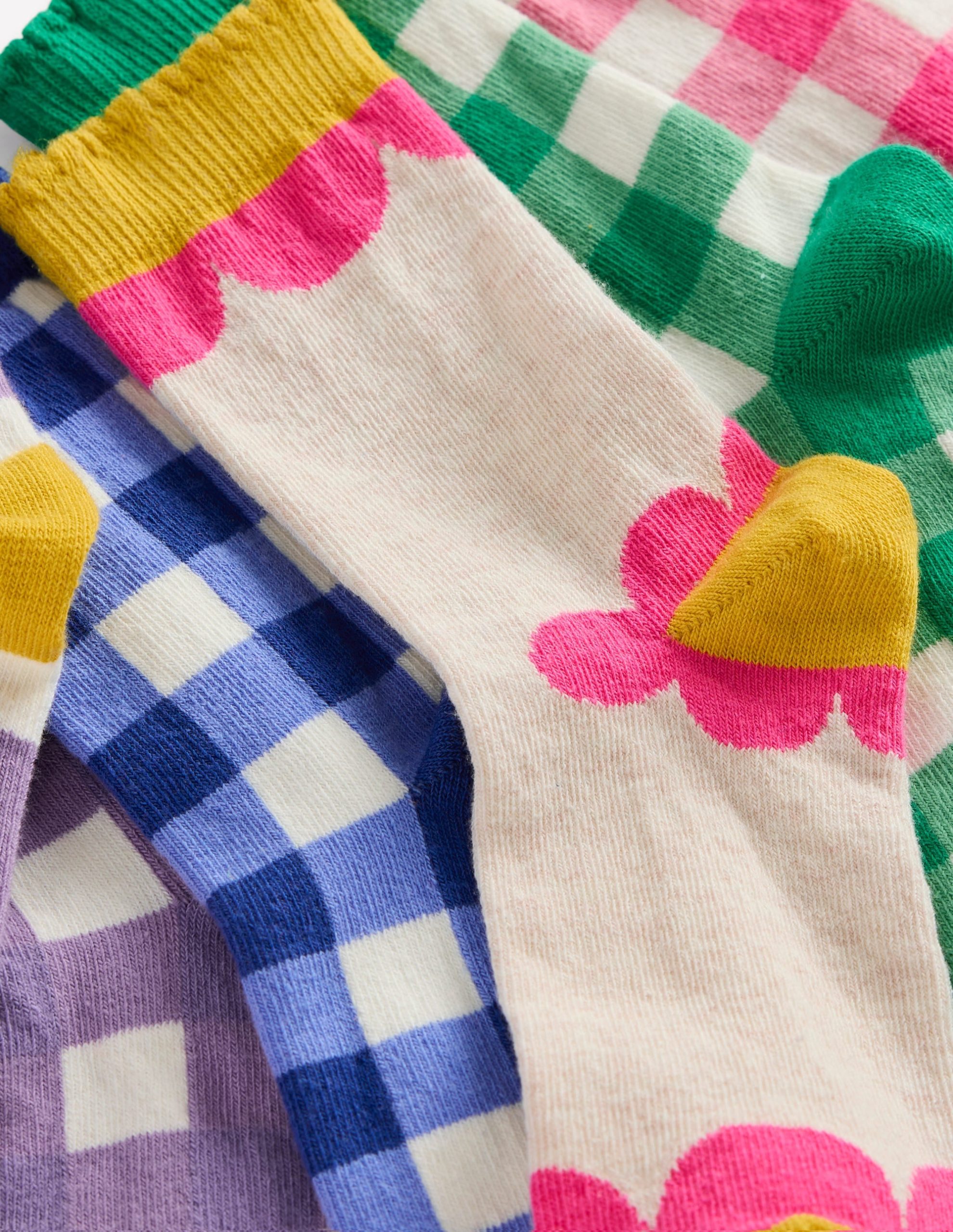 Socks 7 Pack-Flower - Image 2