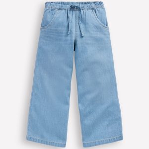 Draw Cord Jean-Light Wash Denim