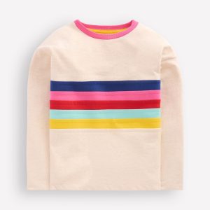 Relaxed Breton-Oatmeal Marl Stripe