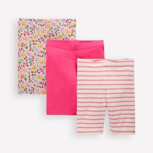 3-pack Cycling Shorts-Chalk Pink Spring Garden