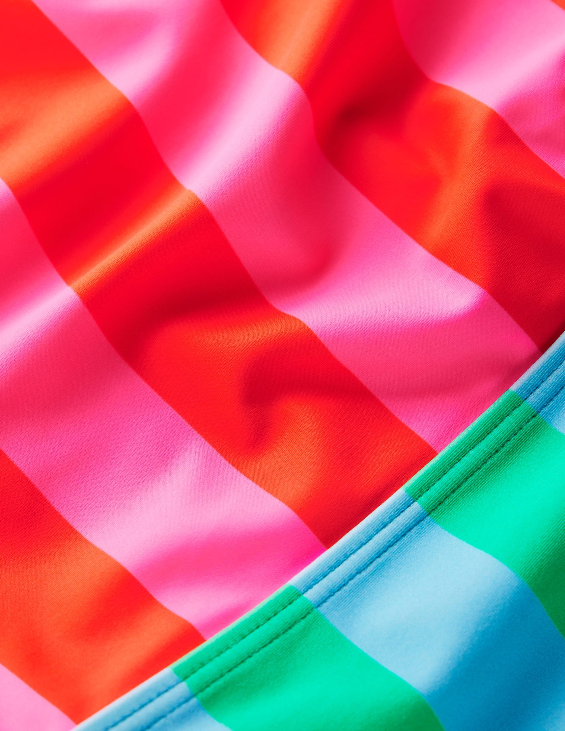 Cut Out Swimsuit-Multi Stripe - Image 4