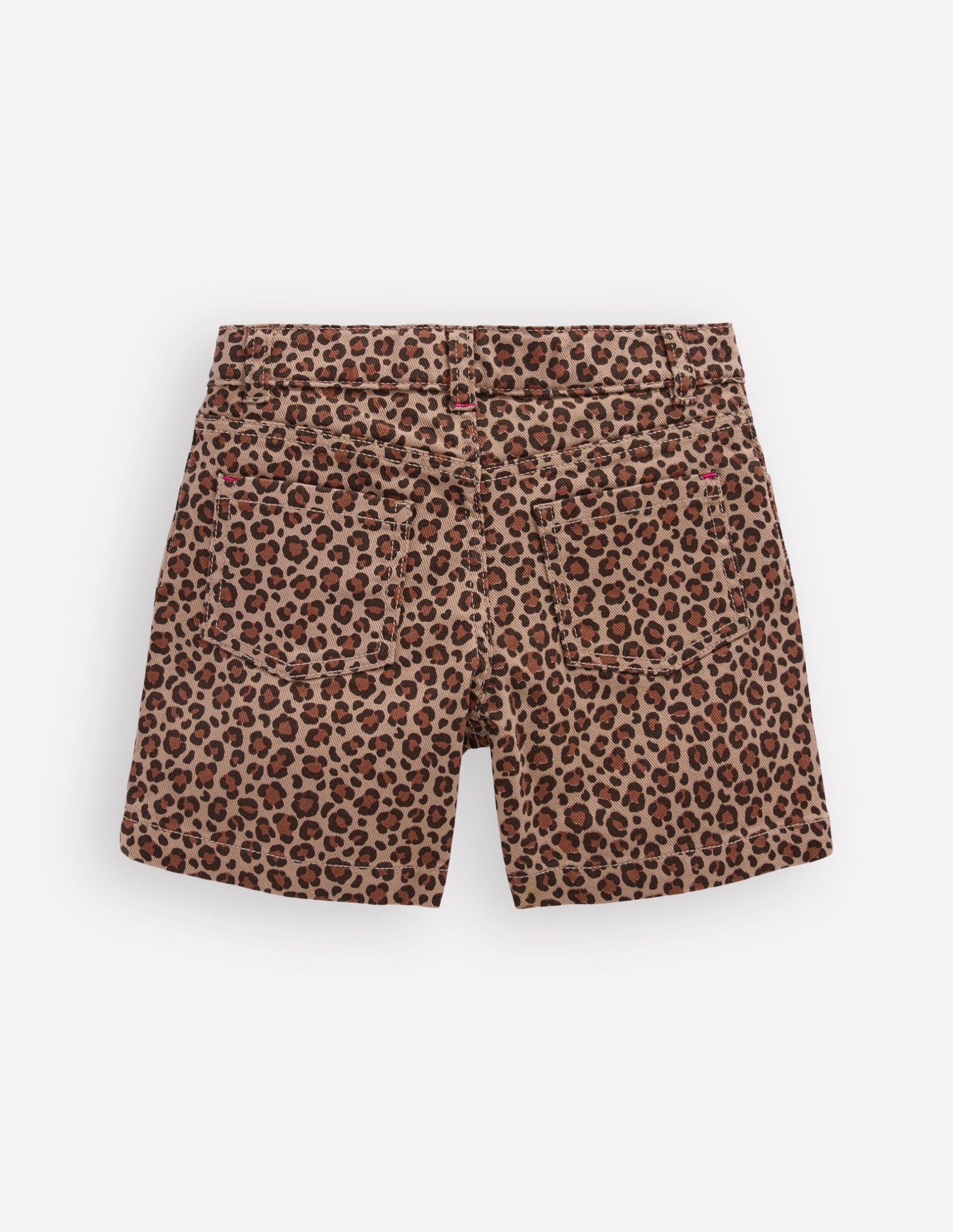 Denim Shorts-Leopard - Image 2