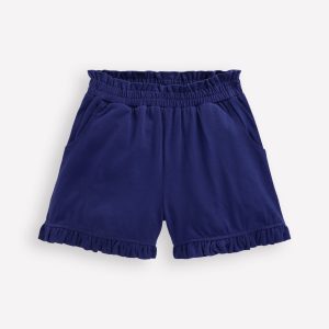 Pretty Jersey Shorts-Navy
