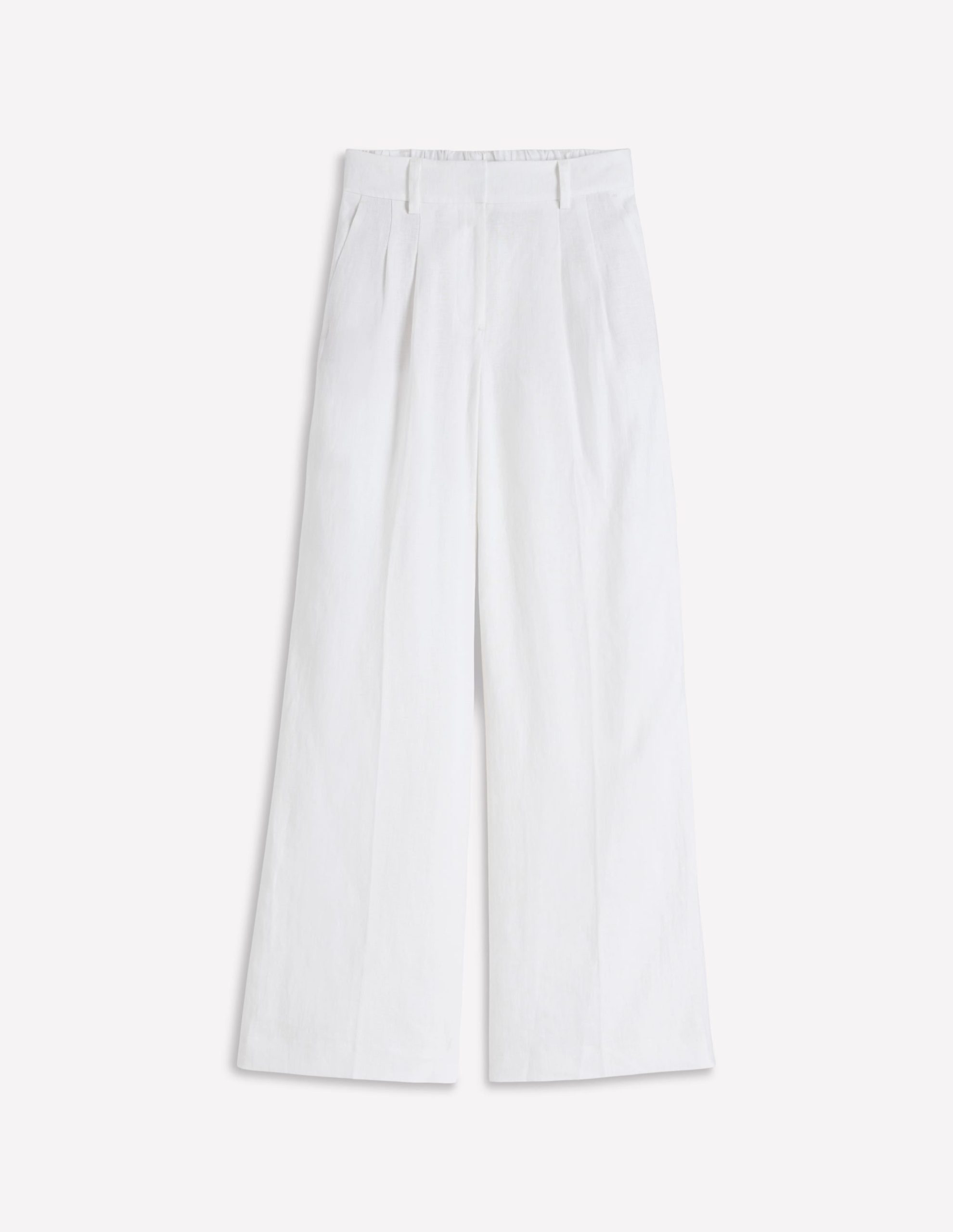 Kensington Linen Pants-White - Image 7