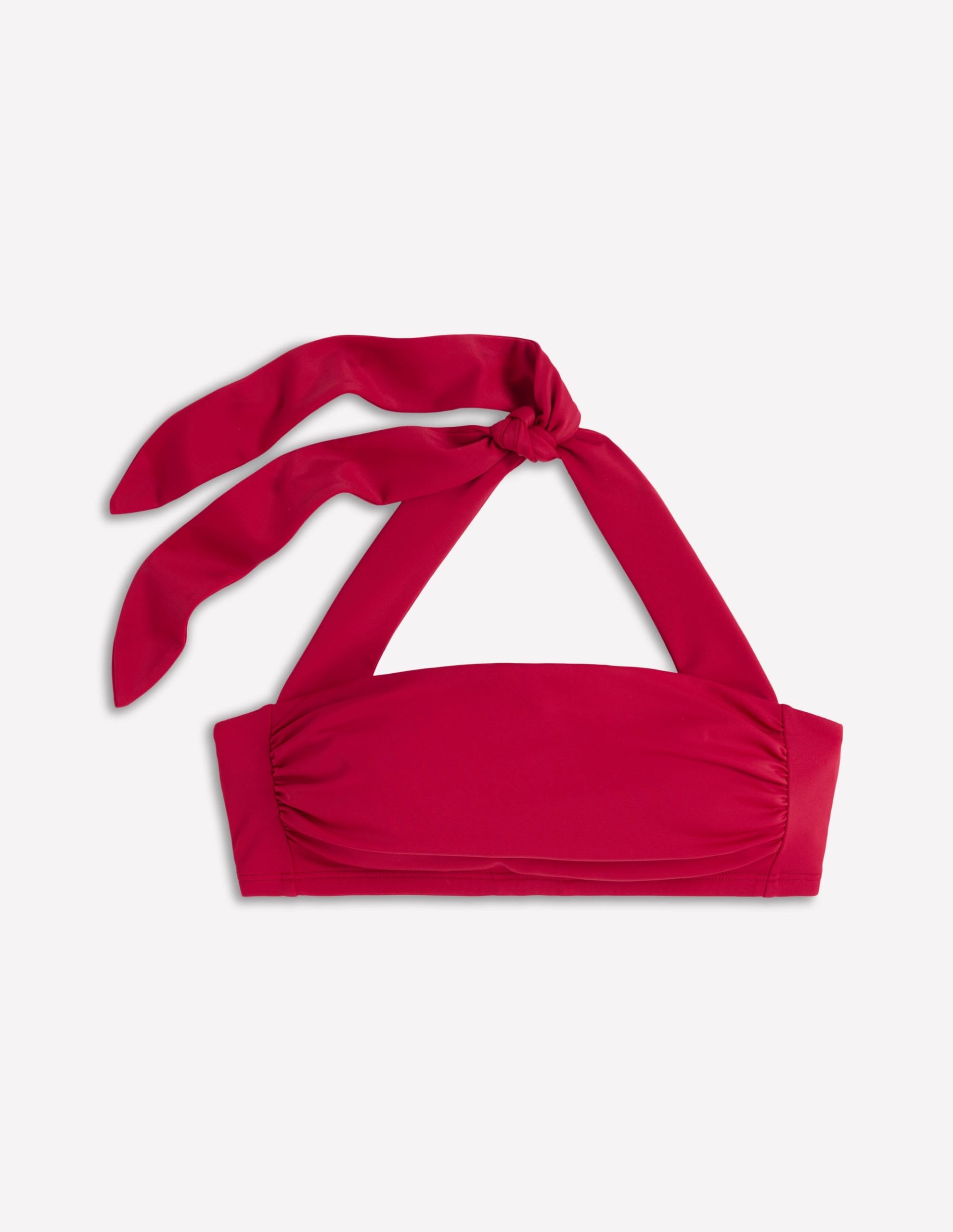 Kythira Ruched Bikini Top-Merida Red - Image 5