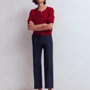 Cigarette Trouser-Navy
