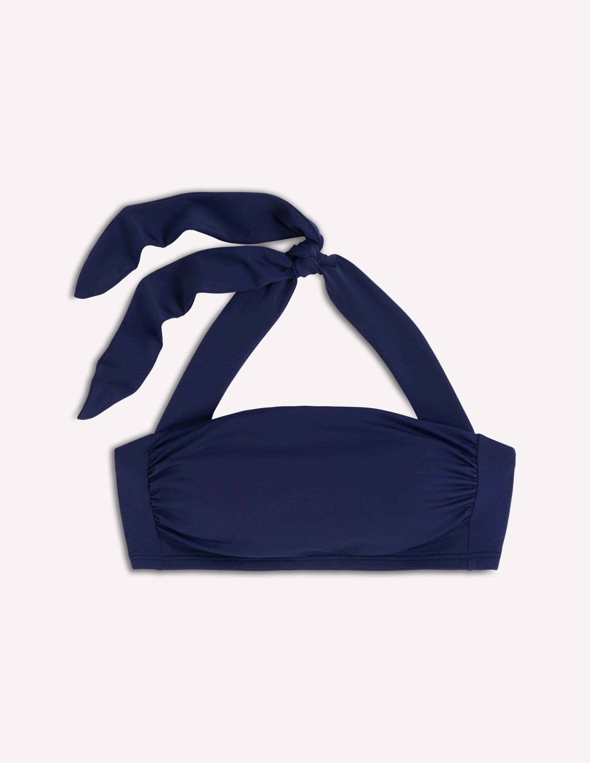 Kythira Ruched Bikini Top-Navy - Image 6