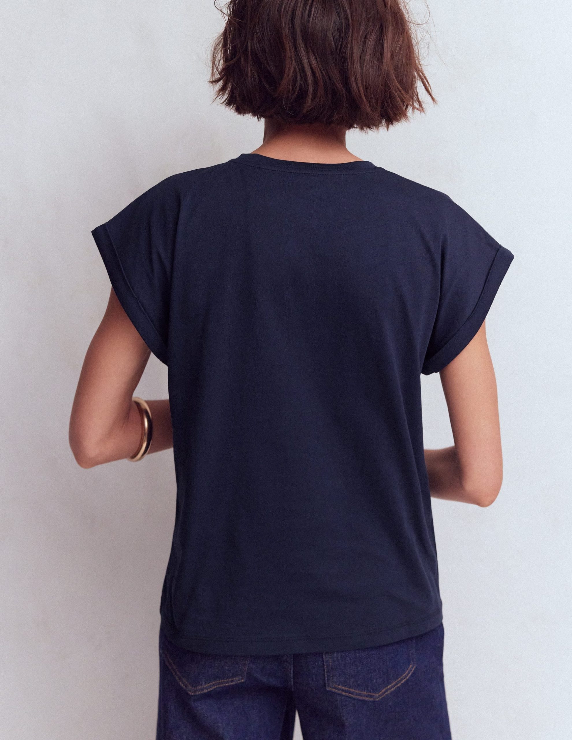 Ren Turn Back T-shirt-Navy - Image 3