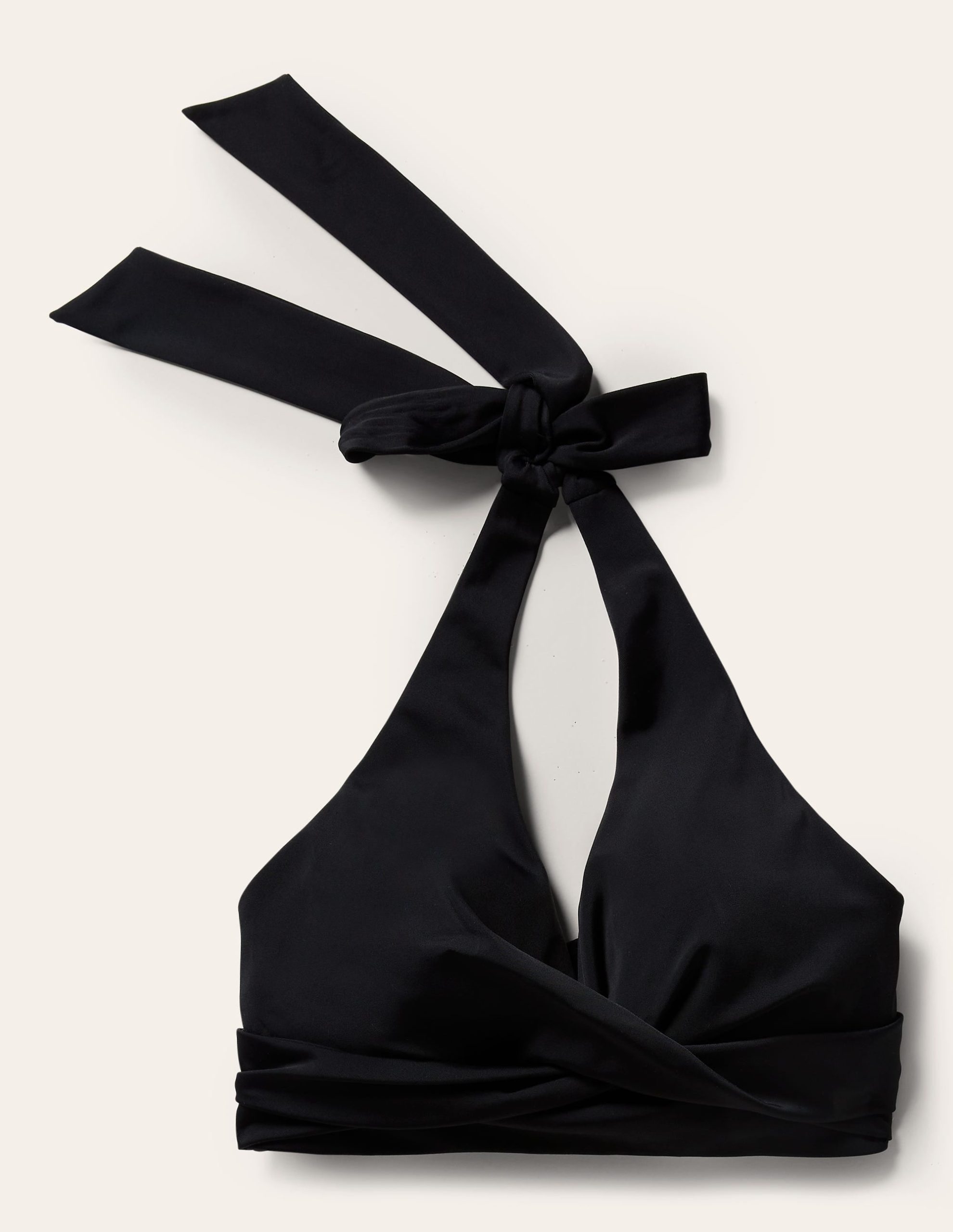 Levanzo Halter Bikini Top-Black - Image 7