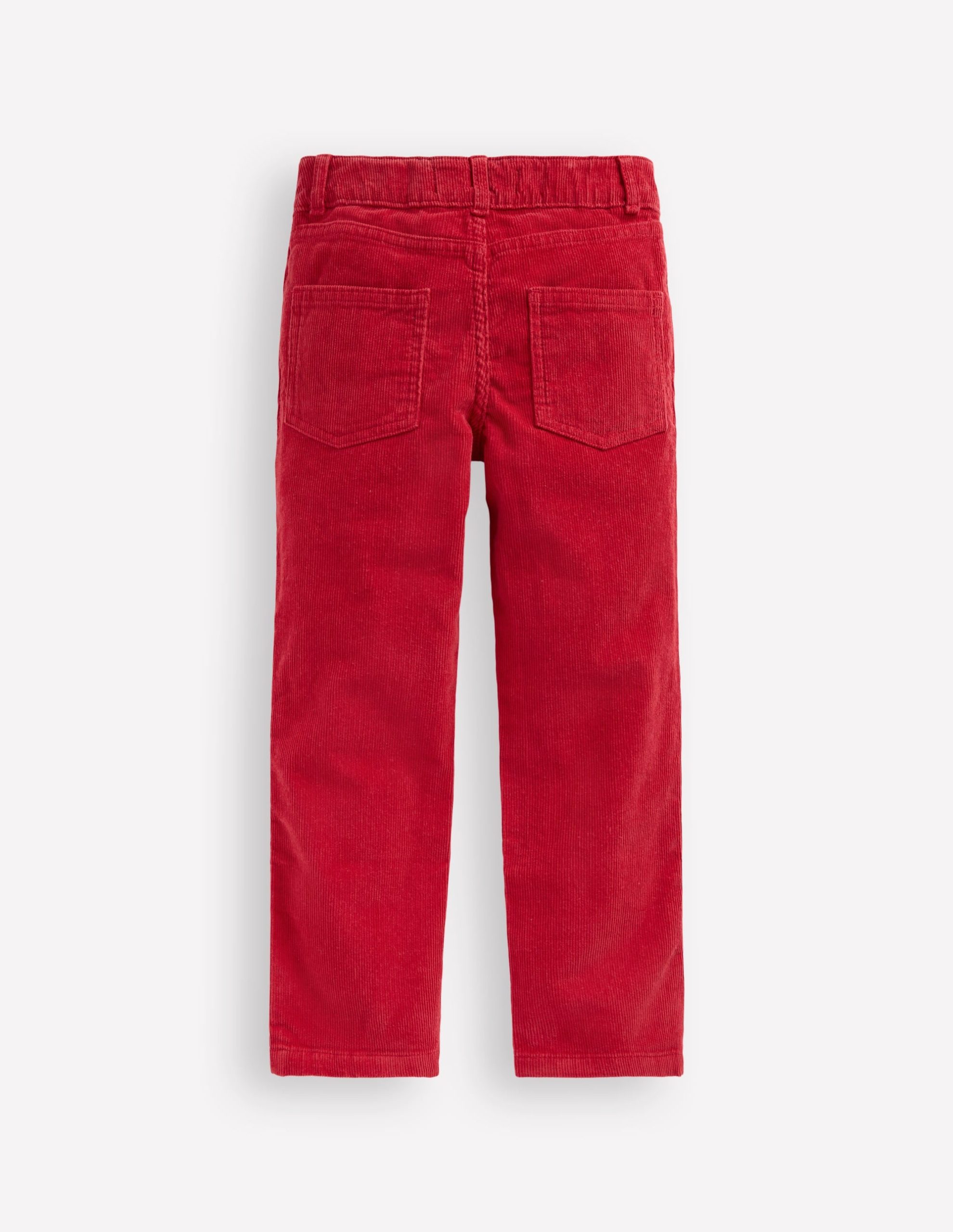 Classic Cord Pants-Carmine Red - Image 2