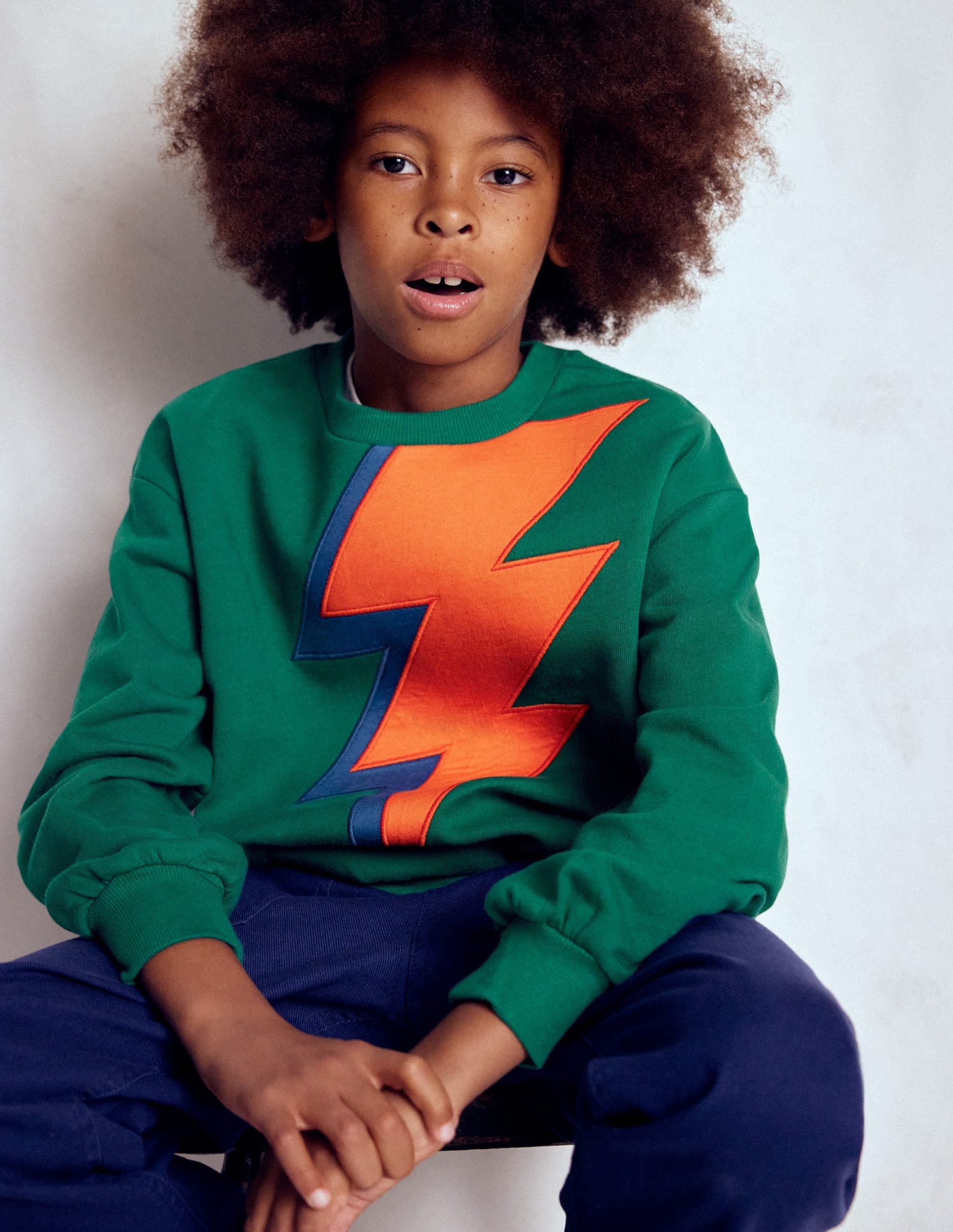 Fun Sweatshirt-Artichoke Green Lightning - Image 3