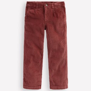 Everyday Relaxed Pants-Chestnut Cord