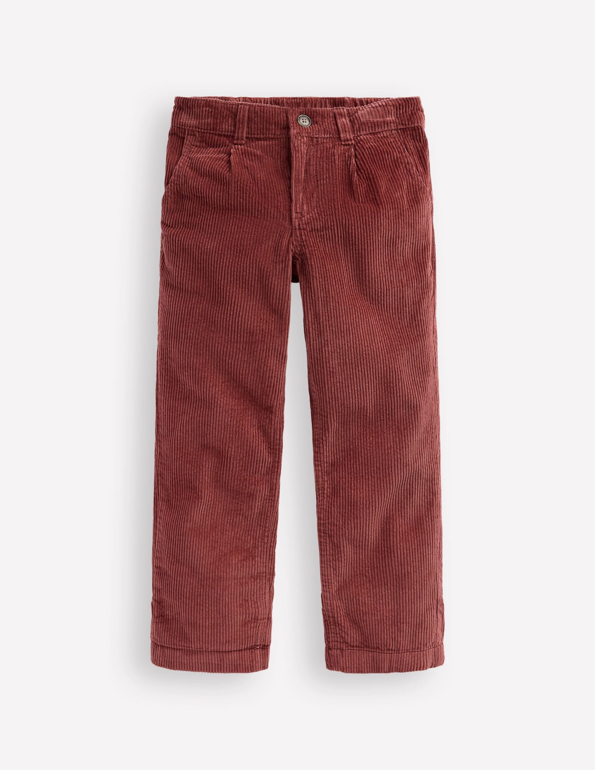 Everyday Relaxed Pants-Chestnut Cord