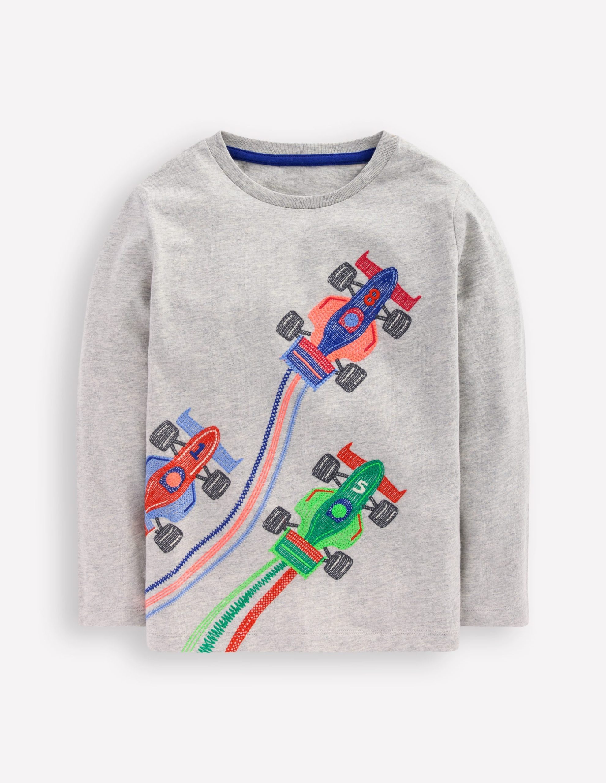 Superstitch Long Sleeve Top-Racing Cars - Image 3