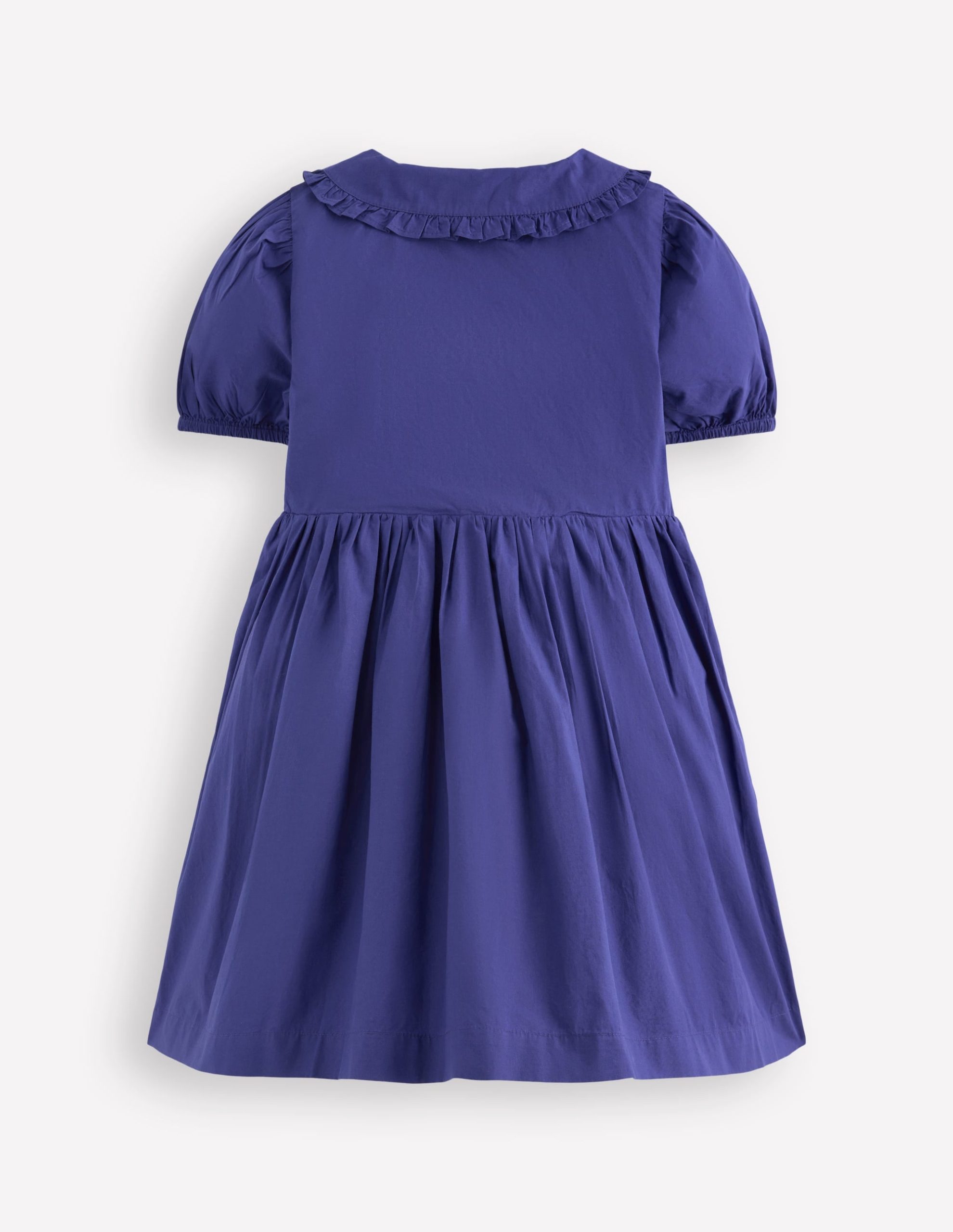 Appliqu?? Bow Shirt Dress-Starboard Blue Bows - Image 2