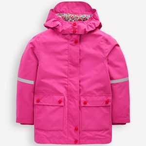 Waterproof Fisherman's Jacket-Raspberry Pink