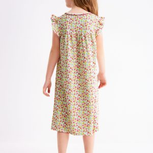 Short Sleeve Nightie-Multi Summer Flowerbed