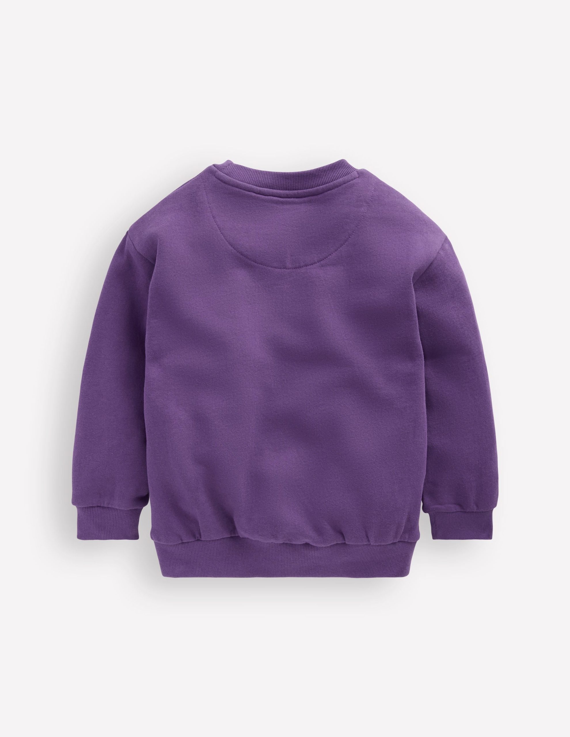 Printed Sweatshirt-Mystic Purple Lovebirds - Image 2