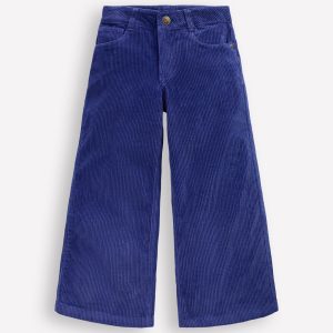Wide Leg Pants-Sapphire Blue