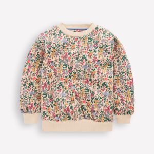 Relaxed Printed Sweatshirt-Ditsy Floral
