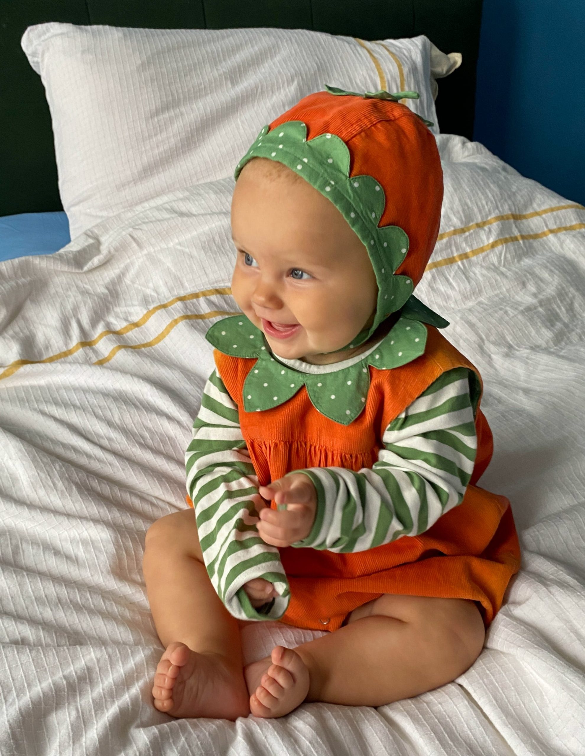 Novelty Romper Play Set-Orange Pumpkin - Image 4