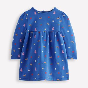 Sweatshirt Dress-Bluejay Small Parisien