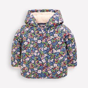 Girls 3-in-1 Coat-Twilight Berry Floral
