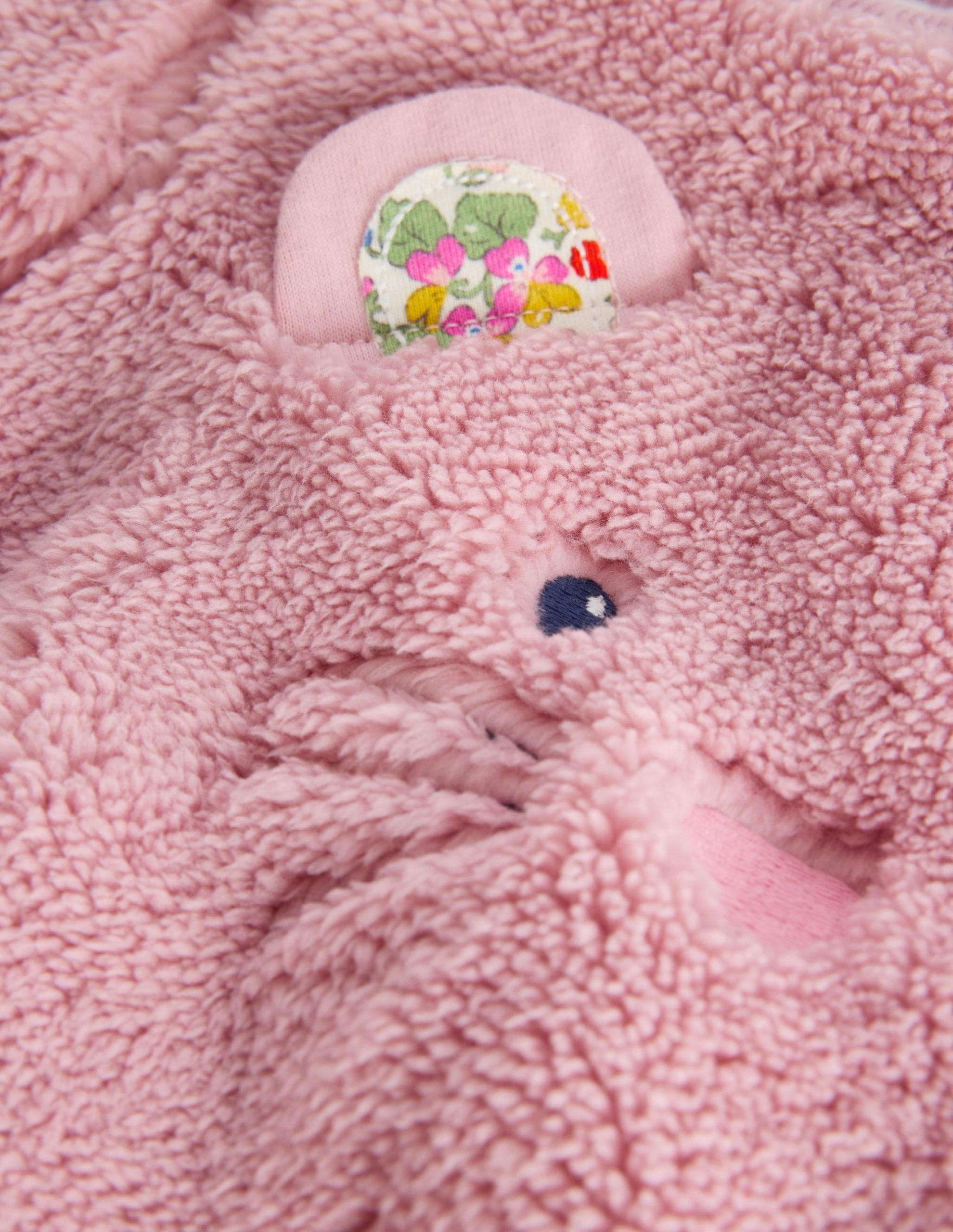 Novelty Borg Sweatshirt Set-Pink Mouse - Image 3