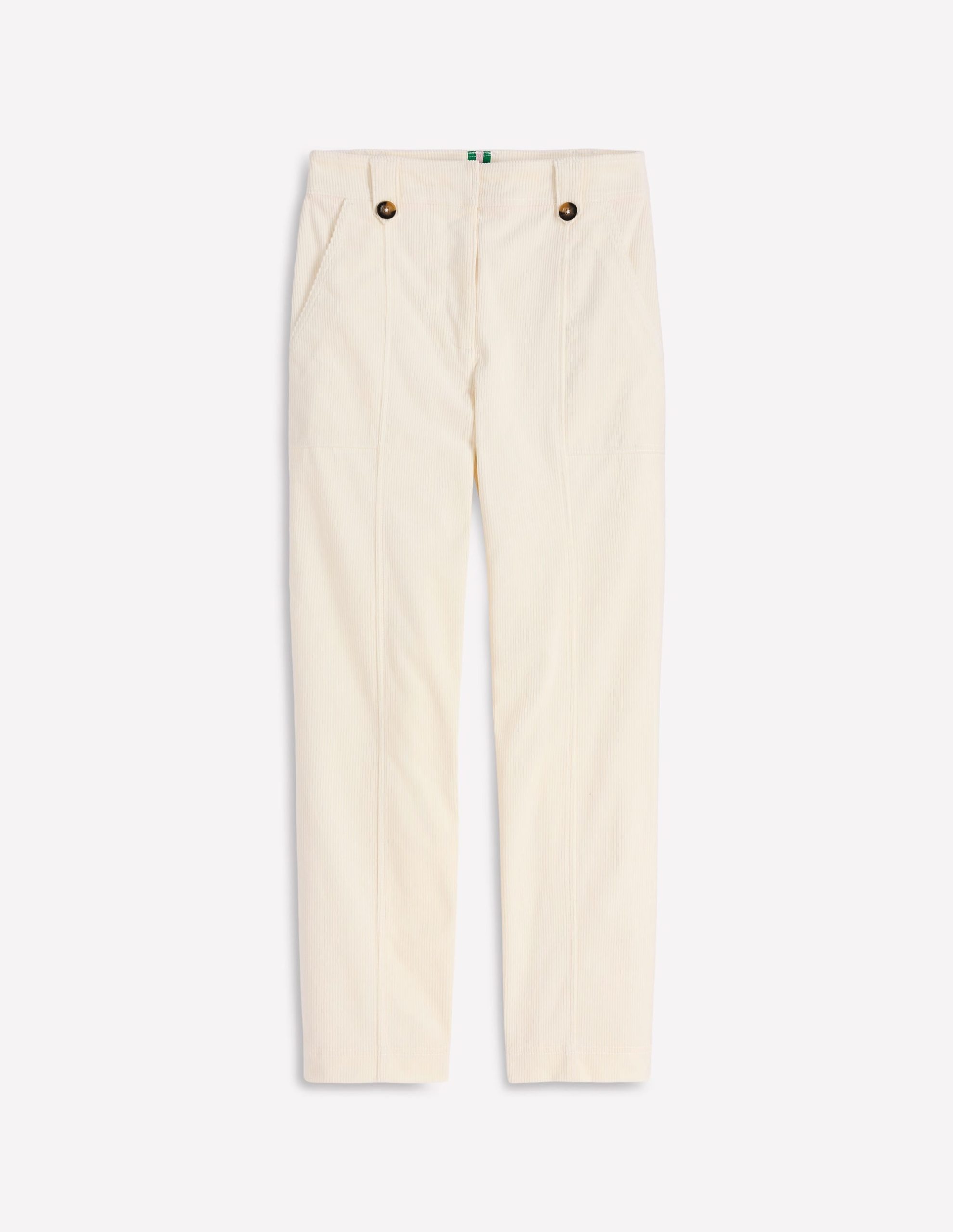 Pimlico Cord Pants-Ivory - Image 5