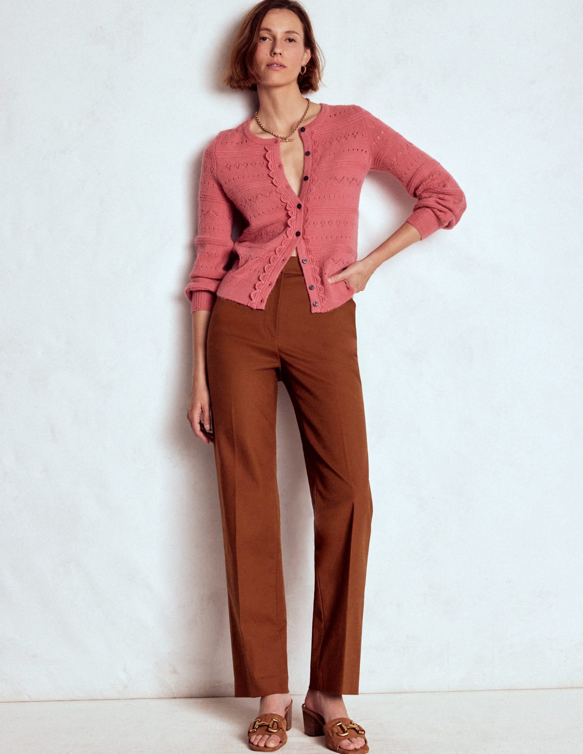 Canonbury Pants-Russet