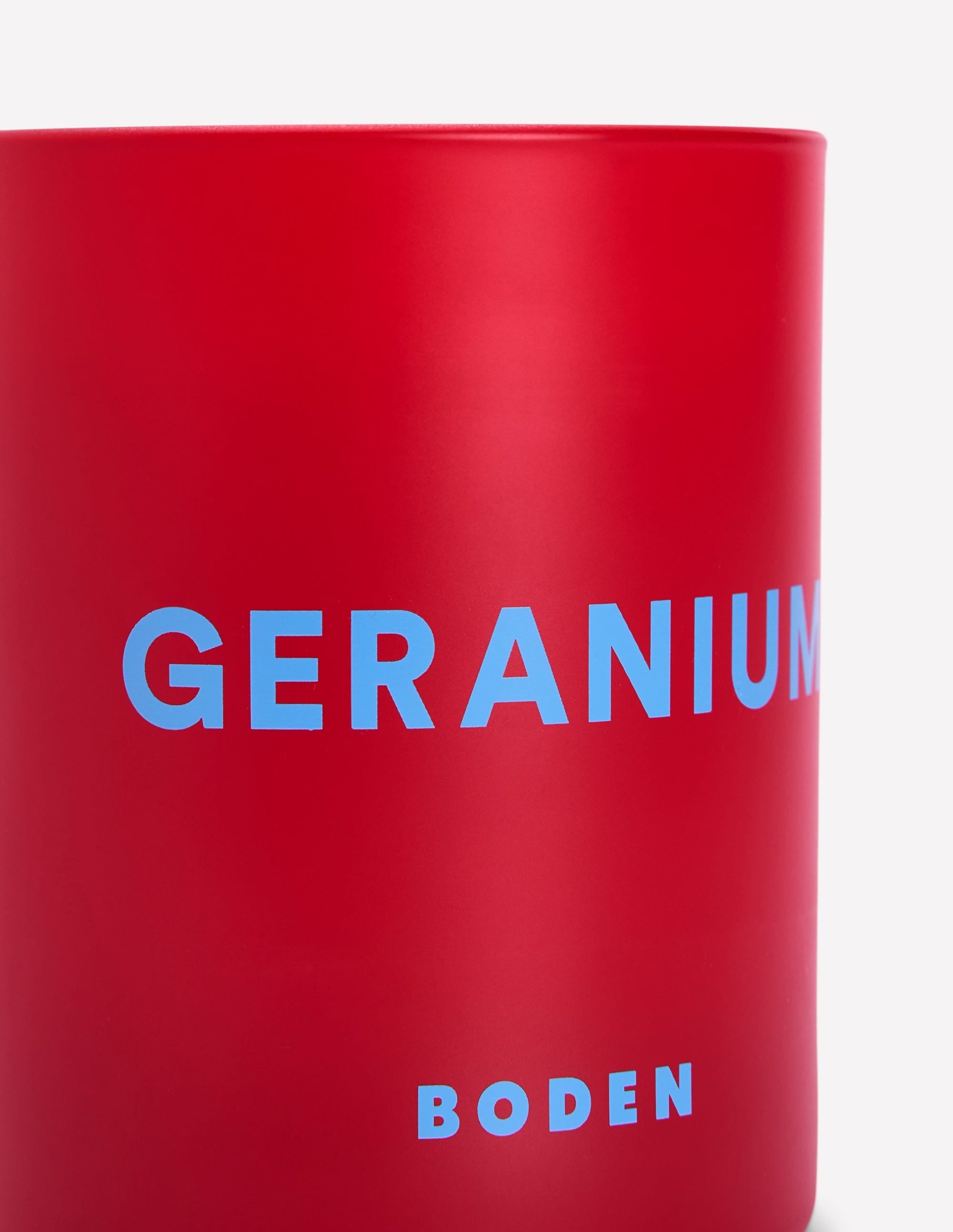 Single Candle-Geranium - Image 2