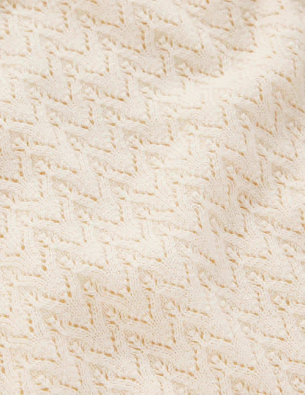 Diane Pointelle Sweater-Warm Ivory - Image 6