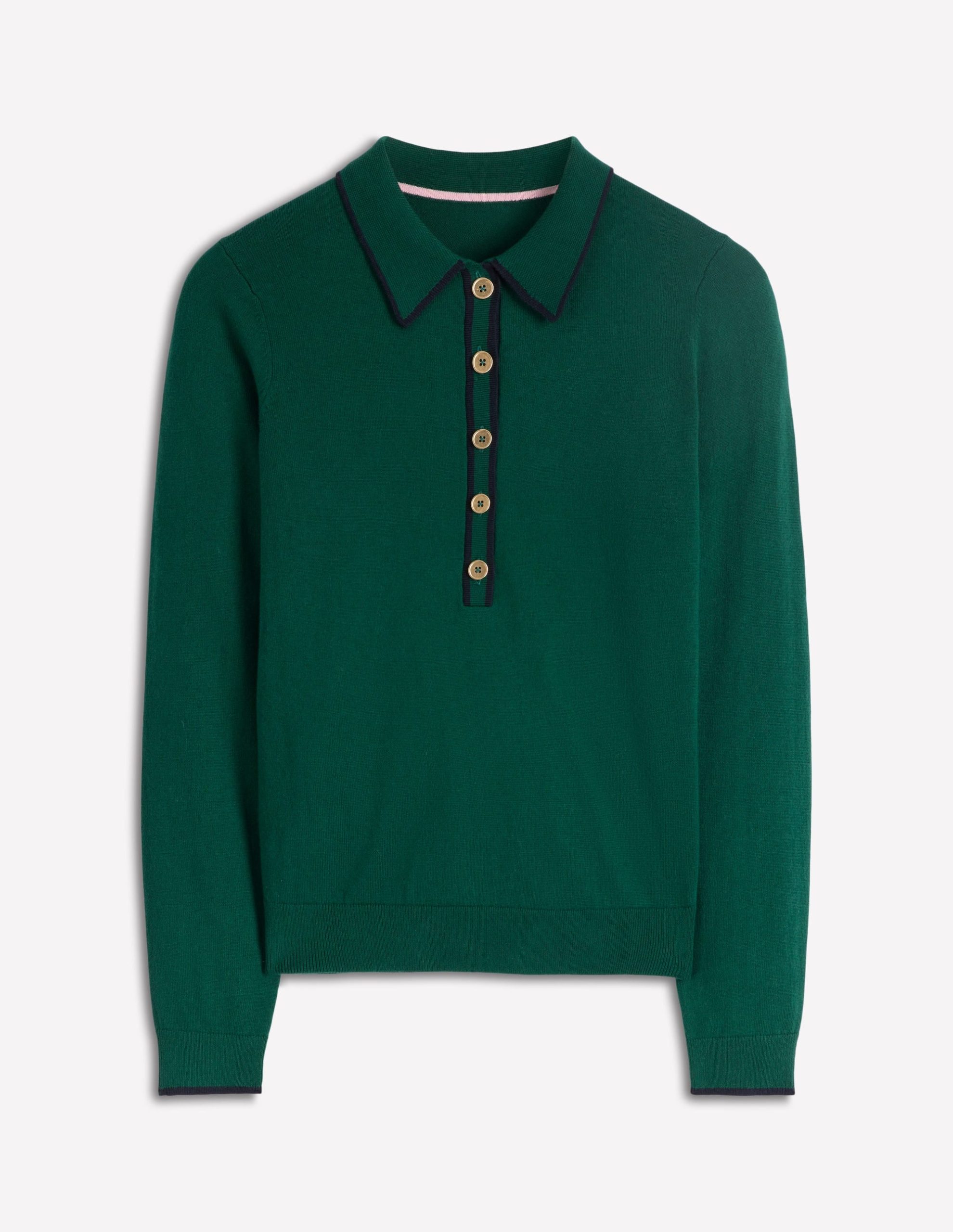 Liz Henley Jumper-Botanical Garden Green - Image 5