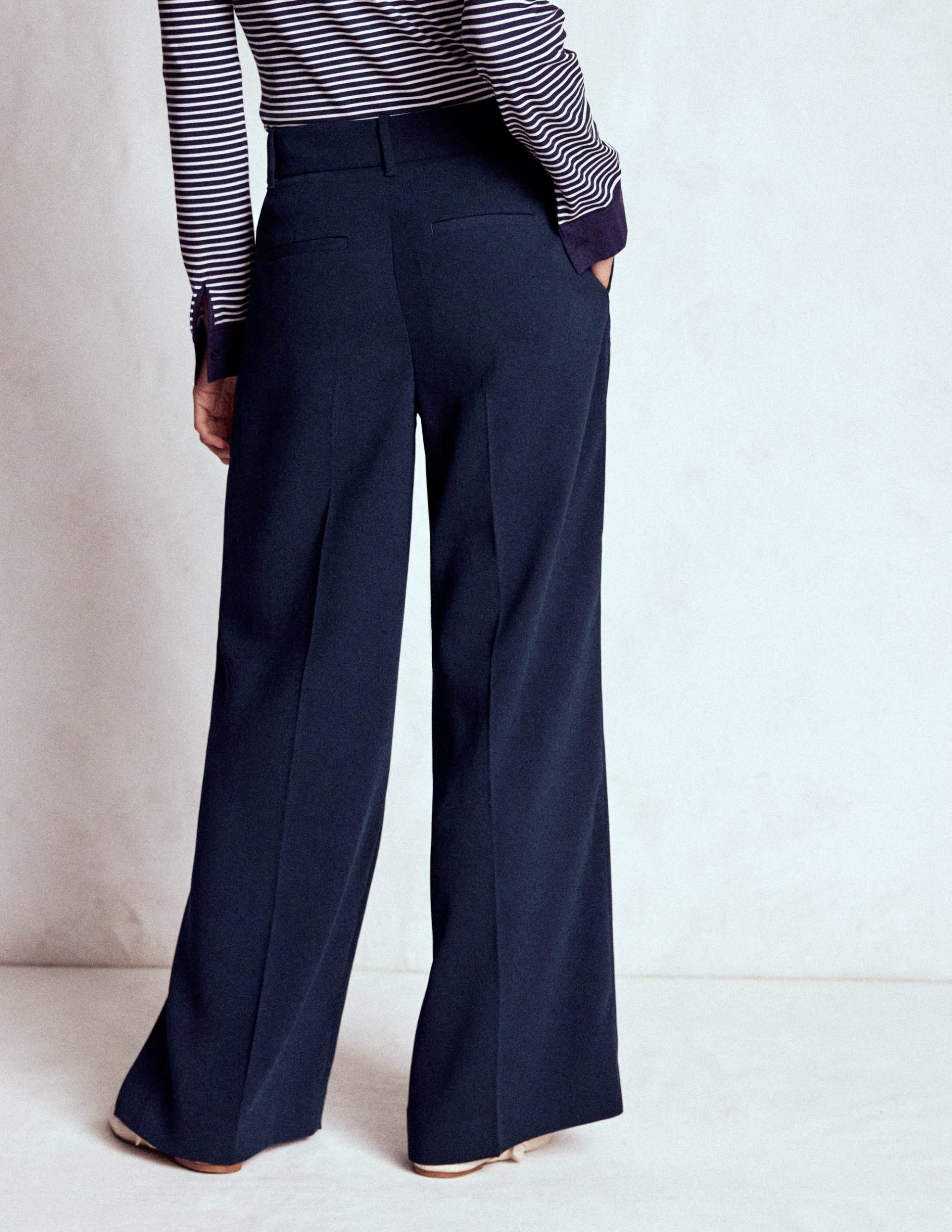Kensington Tailored Pants-Navy - Image 3