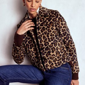 Knightsbridge Jacket-Leopard