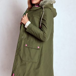 4-In-1 Hooded Parka-Woodland Green