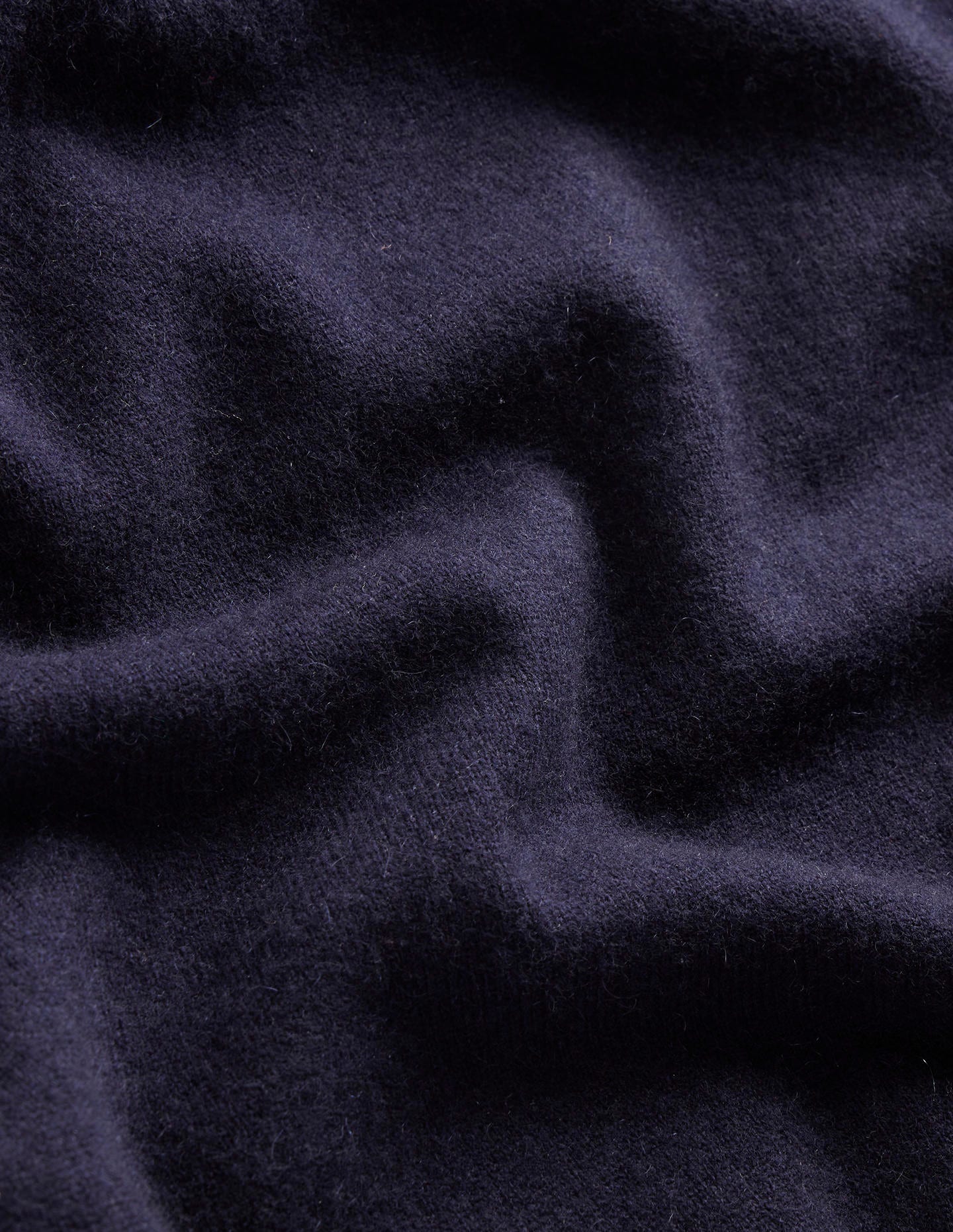 Eva Cashmere Vest-Navy - Image 6