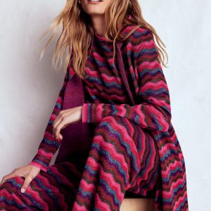 Edge to Edge Cardigan Coat-Multi