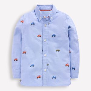 Embroidered Shirt-Oxford Tractors