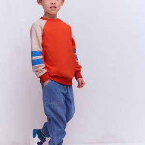 Colourblock Sleeve Sweatshirt-FIESTA COLOURBLOCK