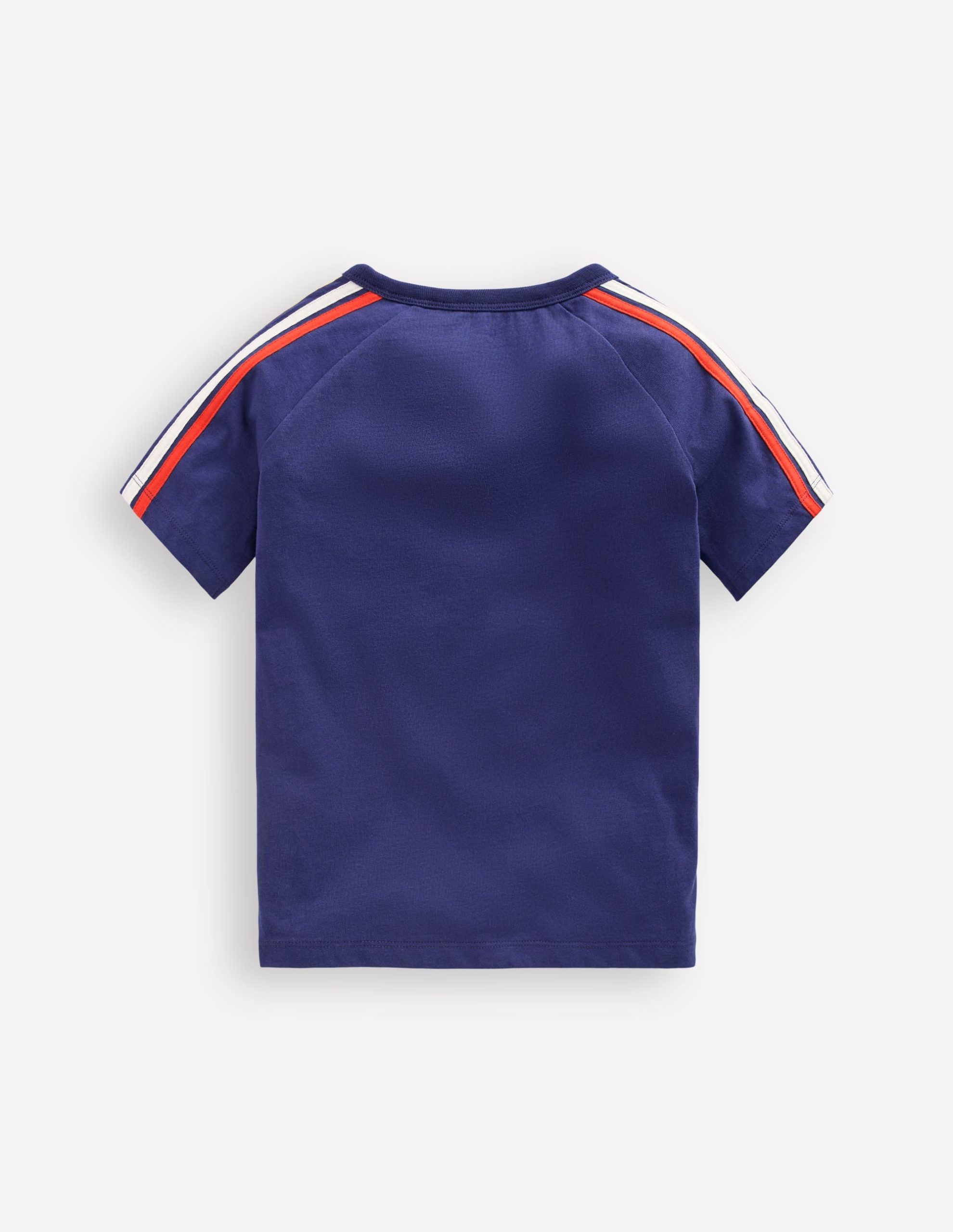 Rainbow Raglan T-shirt-TWILIGHT BLUE - Image 2
