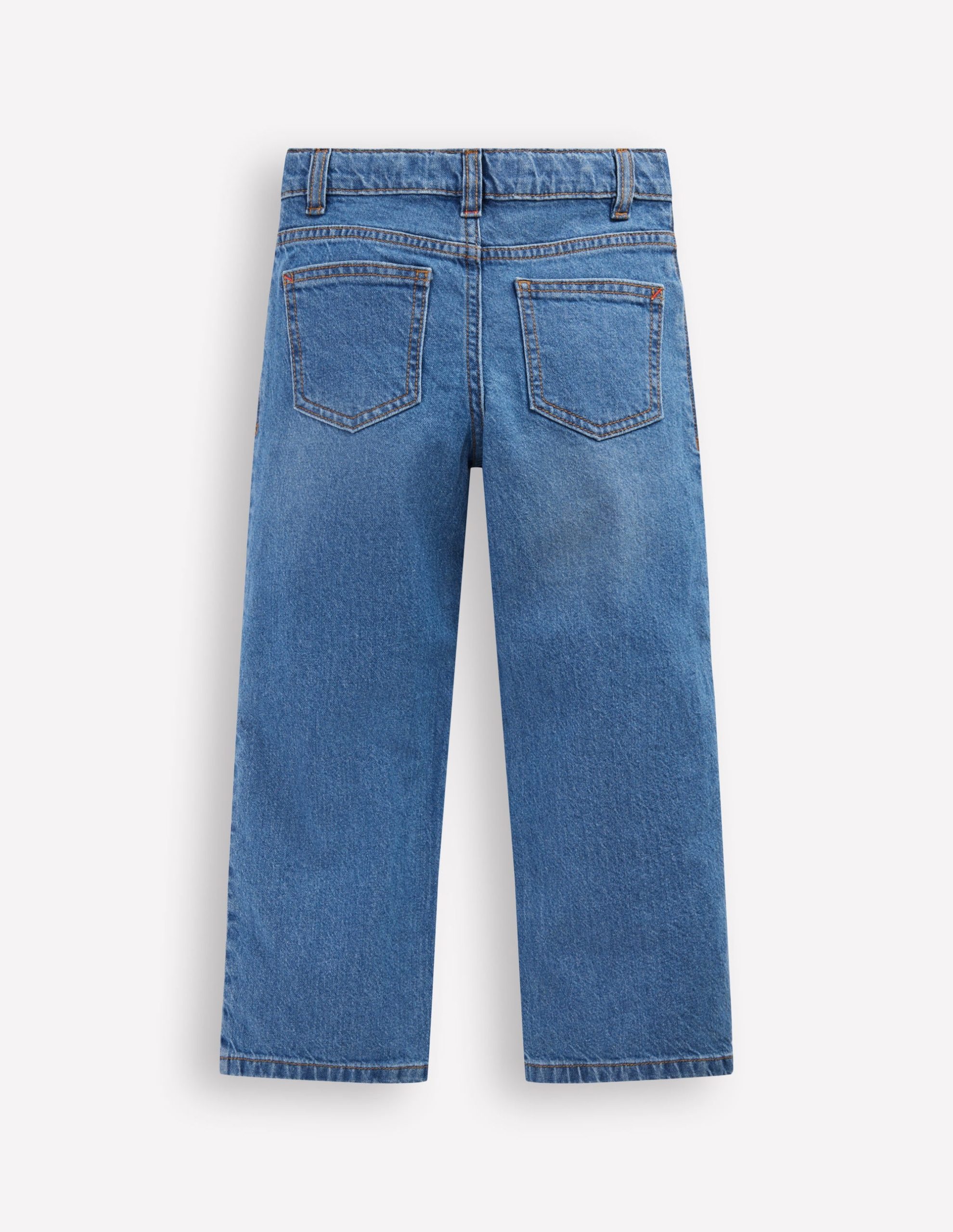 Relaxed Straight Jeans-Mid Wash - Image 7