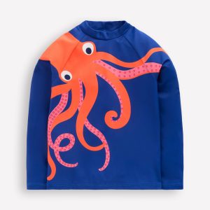 Sun Safe Fun Rash Vest-Octopus