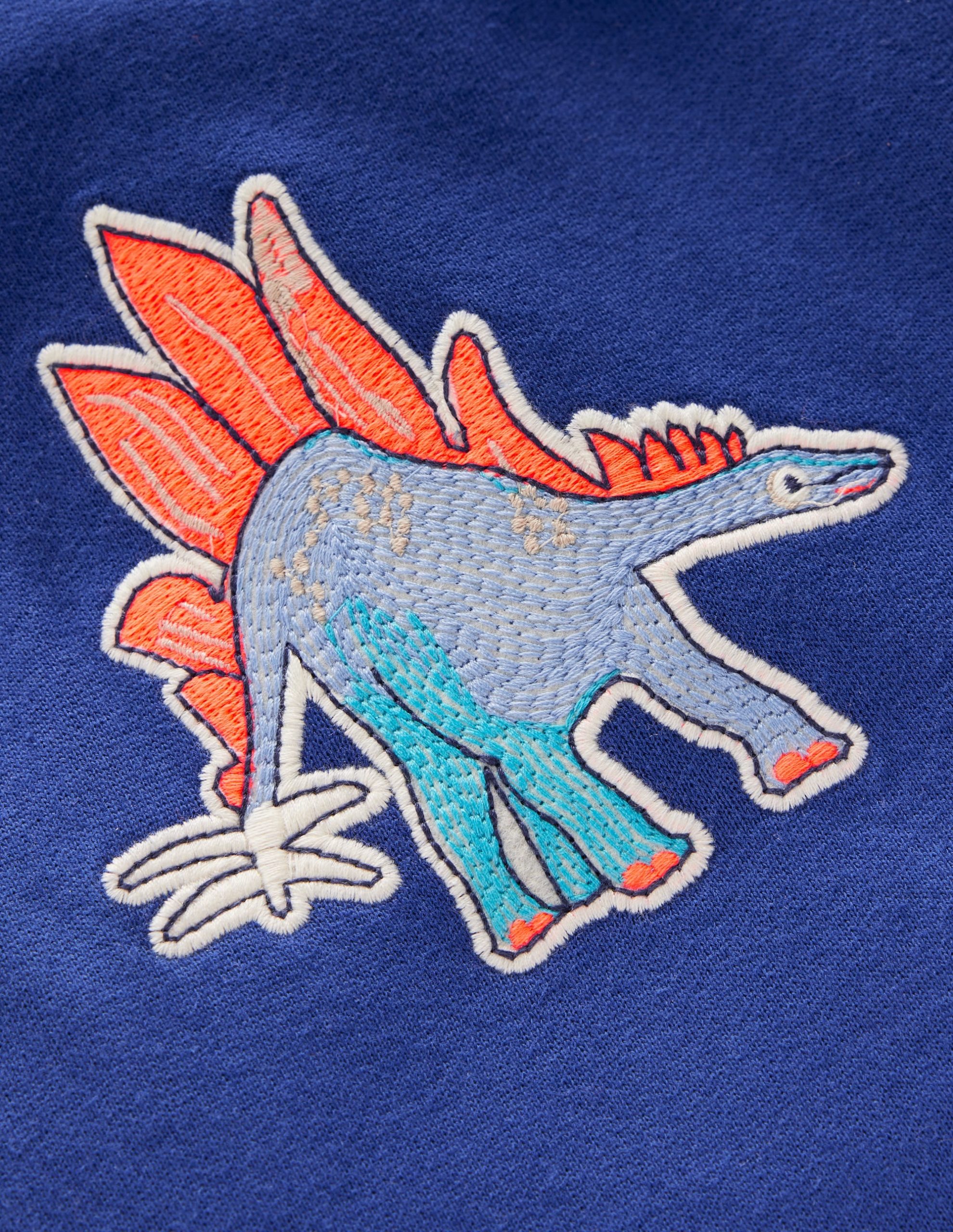 Badge Sweatpants-Blue Dinos - Image 3